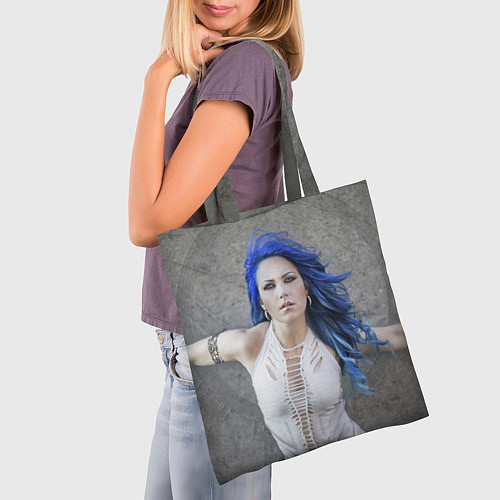 Сумка-шоппер Arch Enemy: Alissa White-Gluz / 3D-принт – фото 3