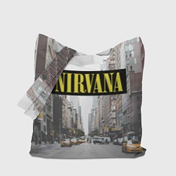 Сумка-шопер Nirvana City, цвет: 3D-принт