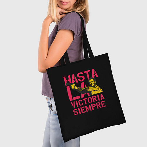 Сумка-шоппер Hasta La Victoria Siempre / 3D-принт – фото 3