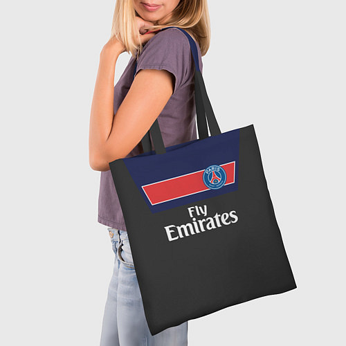 Сумка-шоппер FC PSG: Fly Emirates / 3D-принт – фото 3