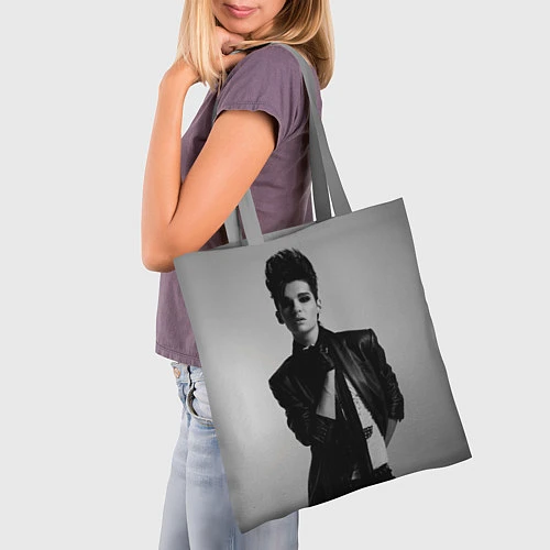 Сумка-шоппер Bill Kaulitz: Mono photo / 3D-принт – фото 3