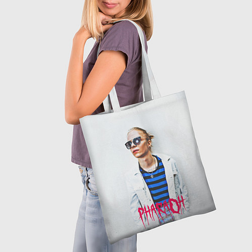 Сумка-шоппер Pharaoh: White side / 3D-принт – фото 3