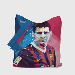 Сумка-шопер Lionel Messi, цвет: 3D-принт