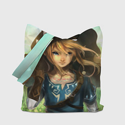 Сумка-шопер Girl of Link, цвет: 3D-принт