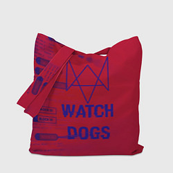 Сумка-шопер Watch Dogs: Hacker Collection, цвет: 3D-принт
