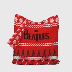 Сумка-шопер The Beatles: New Year, цвет: 3D-принт