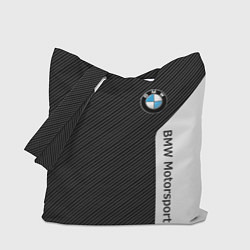 Сумка-шопер BMW CARBON БМВ КАРБОН, цвет: 3D-принт