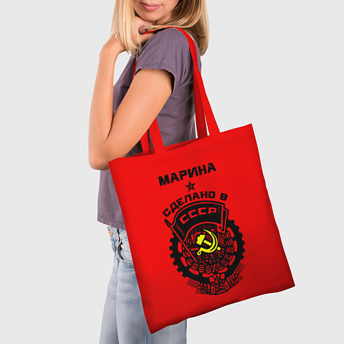 Сумка-шоппер Марина: сделано в СССР / 3D-принт – фото 3