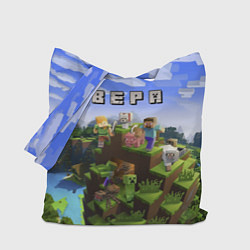 Сумка-шопер Minecraft: Вера, цвет: 3D-принт