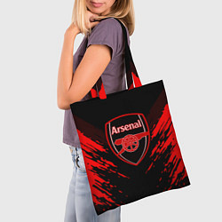 Сумка-шопер Arsenal FC: Sport Fashion, цвет: 3D-принт — фото 2