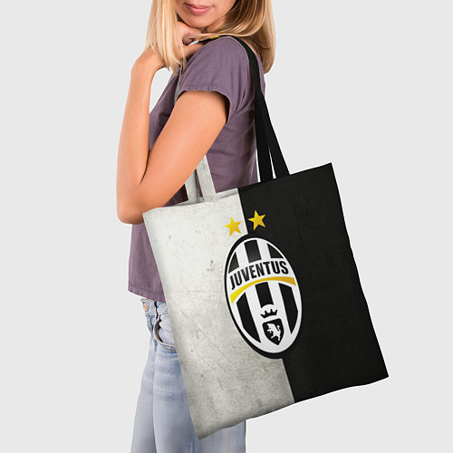 Сумка-шоппер FC Juventus W&B / 3D-принт – фото 3