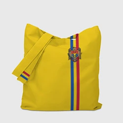 Сумка-шоппер Молдавия: лента с гербом