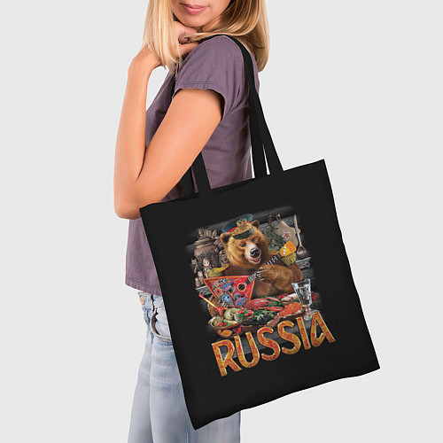 Сумка-шоппер This is Russia / 3D-принт – фото 3