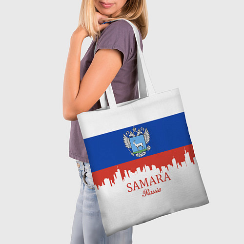 Сумка-шоппер Samara: Russia / 3D-принт – фото 3