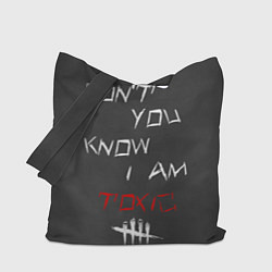 Сумка-шопер I am TOXIC, цвет: 3D-принт