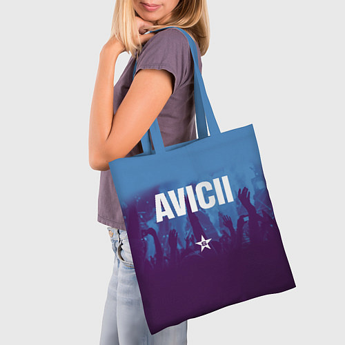 Сумка-шоппер Avicii Star / 3D-принт – фото 3
