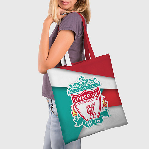 Сумка-шоппер FC Liverpool / 3D-принт – фото 3
