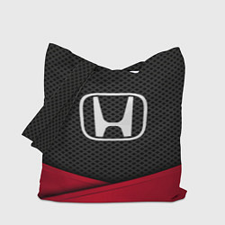 Сумка-шопер Honda: Grey Carbon, цвет: 3D-принт