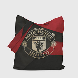 Сумка-шопер FC Man United: Old Style, цвет: 3D-принт