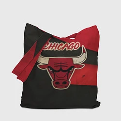 Сумка-шопер Chicago Bulls: Old Style, цвет: 3D-принт