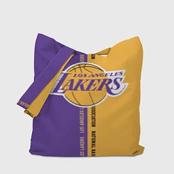 Сумка-шопер NBA: LA Lakers, цвет: 3D-принт