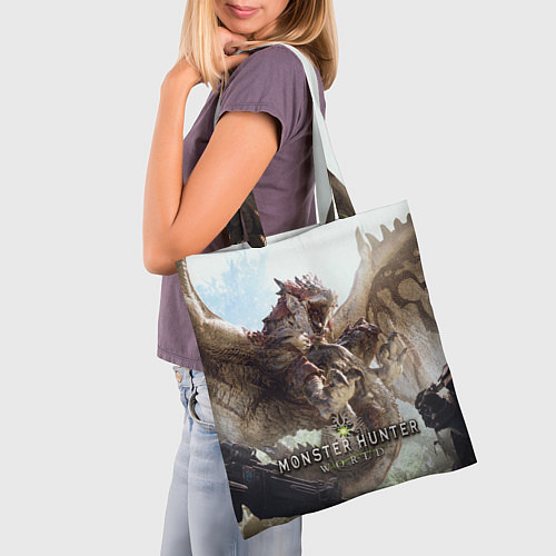 Сумка-шоппер Monster Hunter: World / 3D-принт – фото 3