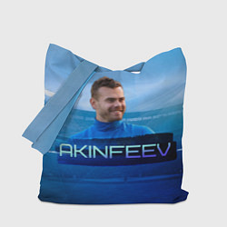 Сумка-шопер Akinfeev, цвет: 3D-принт