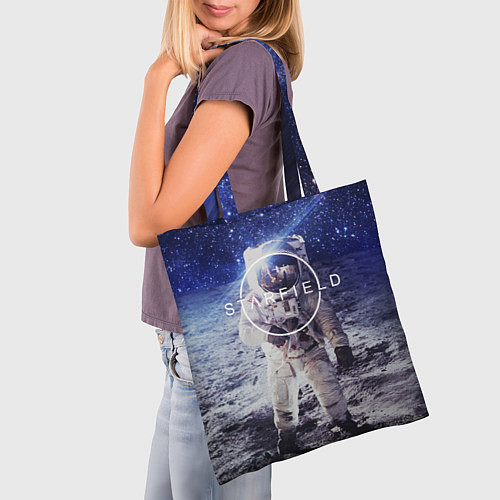 Сумка-шоппер Starfield / 3D-принт – фото 3