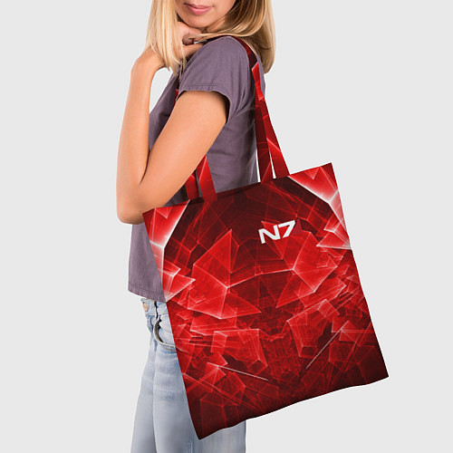 Сумка-шоппер Mass Effect: Red Armor N7 / 3D-принт – фото 3