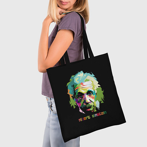 Сумка-шоппер Albert Einstein / 3D-принт – фото 3