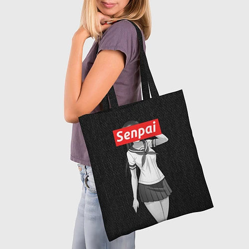 Сумка-шоппер Senpai: School Girl / 3D-принт – фото 3