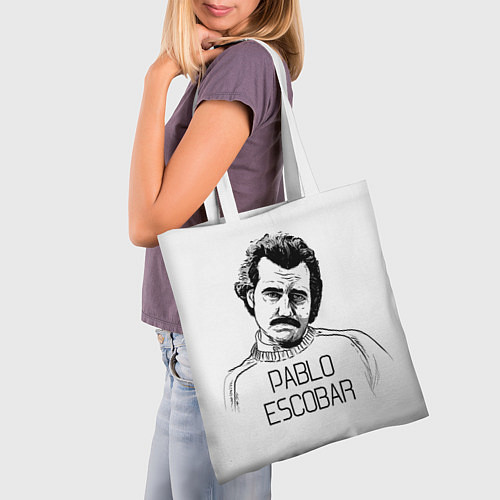 Сумка-шоппер Pablo Escobar / 3D-принт – фото 3