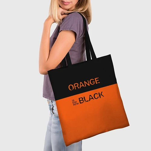 Сумка-шоппер Orange Is the New Black / 3D-принт – фото 3