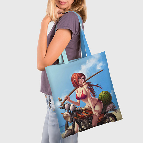 Сумка-шоппер Fairy Tail Girl / 3D-принт – фото 3