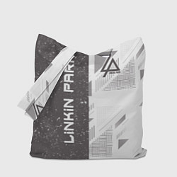 Сумка-шопер Linkin Park: Grey Form, цвет: 3D-принт