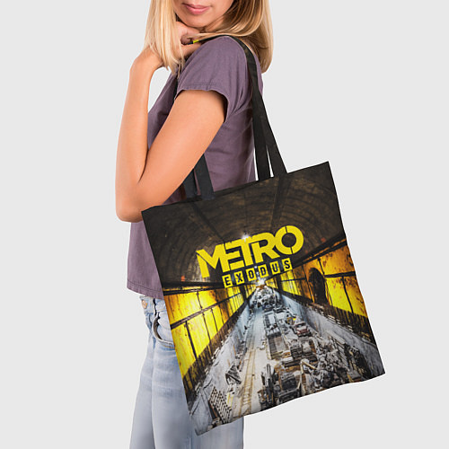 Сумка-шоппер METRO EXODUS EXCLUSIVE / 3D-принт – фото 3