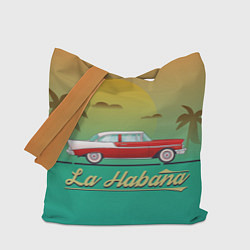 Сумка-шопер La Habana, цвет: 3D-принт