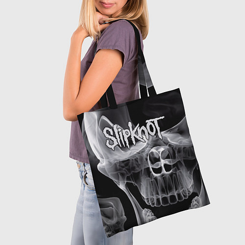 Сумка-шоппер Slipknot Death / 3D-принт – фото 3