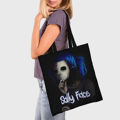 Сумка-шоппер Sally Face: Dark Mask / 3D-принт – фото 3