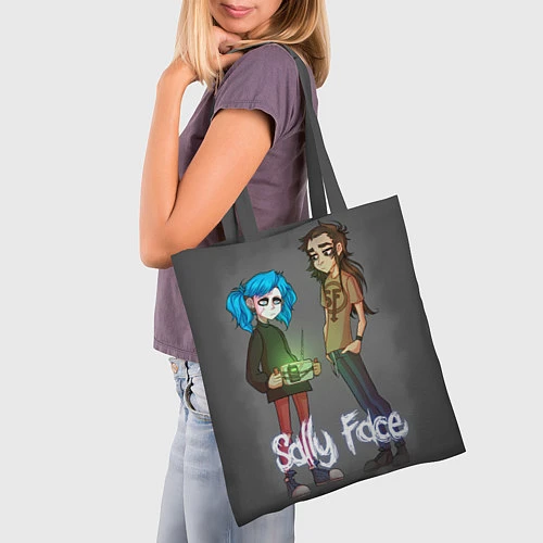 Сумка-шоппер Sally Face: Friends / 3D-принт – фото 3