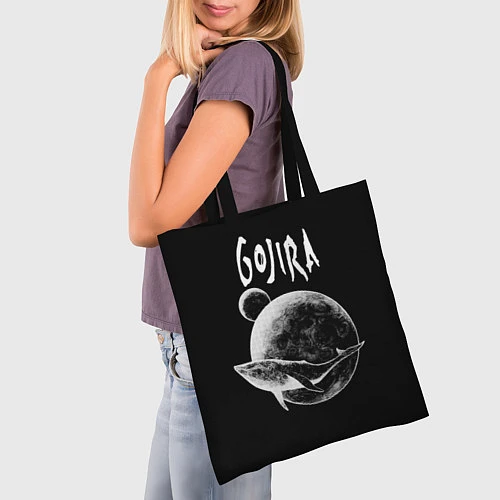 Сумка-шоппер Gojira: Space / 3D-принт – фото 3