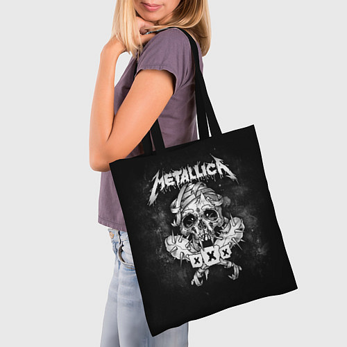 Сумка-шоппер Metallica XXX / 3D-принт – фото 3