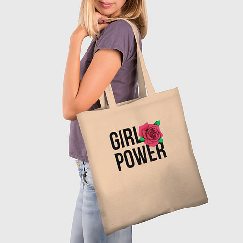 Сумка-шоппер Girl Power / 3D-принт – фото 3