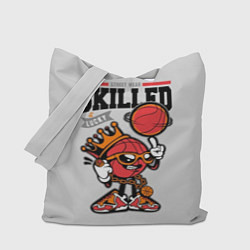 Сумка-шопер Skilled and lucky ball, цвет: 3D-принт