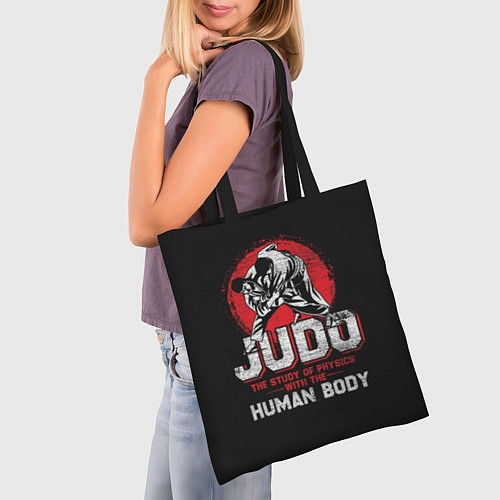 Сумка-шоппер Judo: Human Body / 3D-принт – фото 3