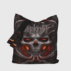 Сумка-шопер Slipknot: Hell Skull, цвет: 3D-принт