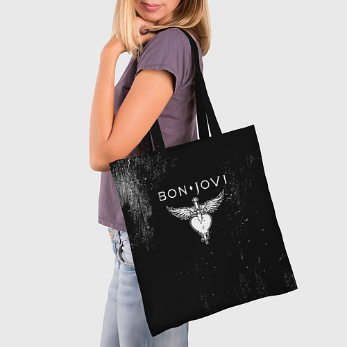Сумка-шоппер Bon Jovi / 3D-принт – фото 3