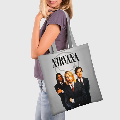 Сумка-шоппер Nirvana / 3D-принт – фото 3