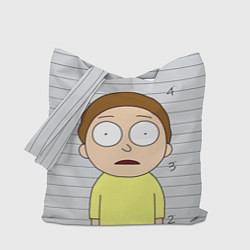 Сумка-шопер Morty is in Prison, цвет: 3D-принт