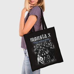 Сумка-шопер Monsta X, цвет: 3D-принт — фото 2